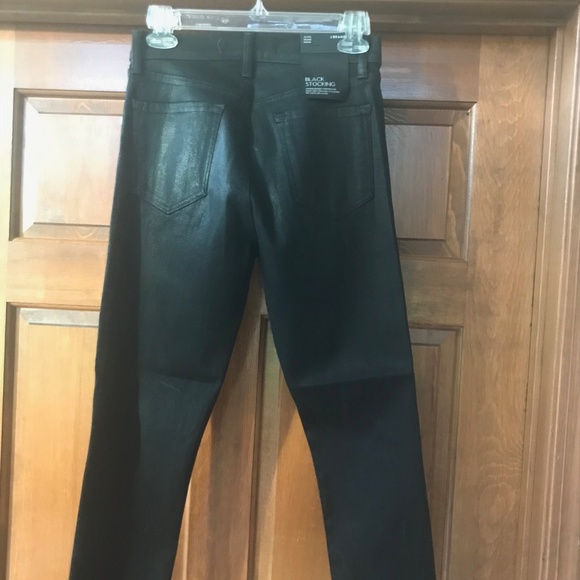 J Brand Fearless Alana LOOKS LIKE LEATHER but not - Picture 5 of 9